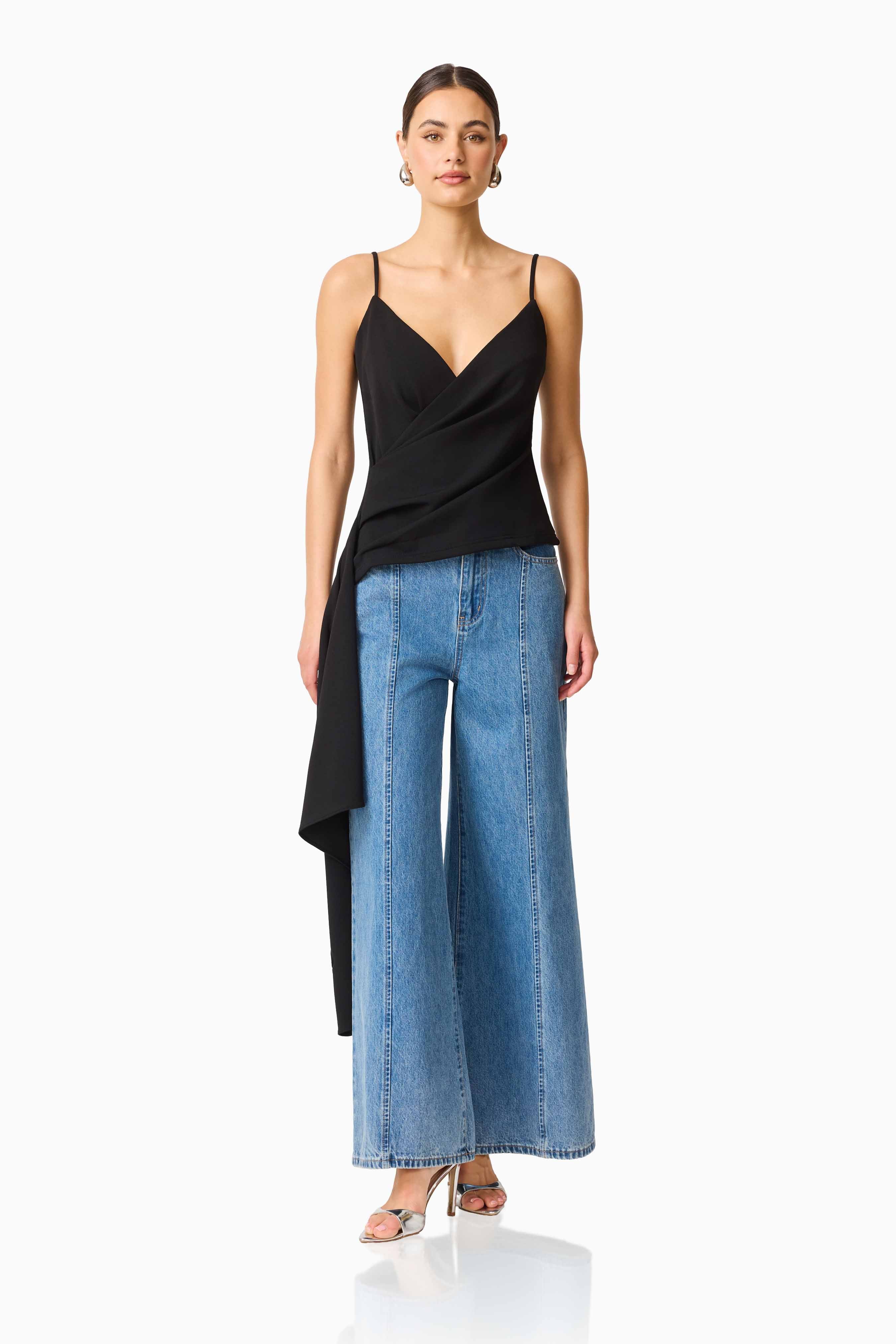 CURAAE Opaline Top in Black