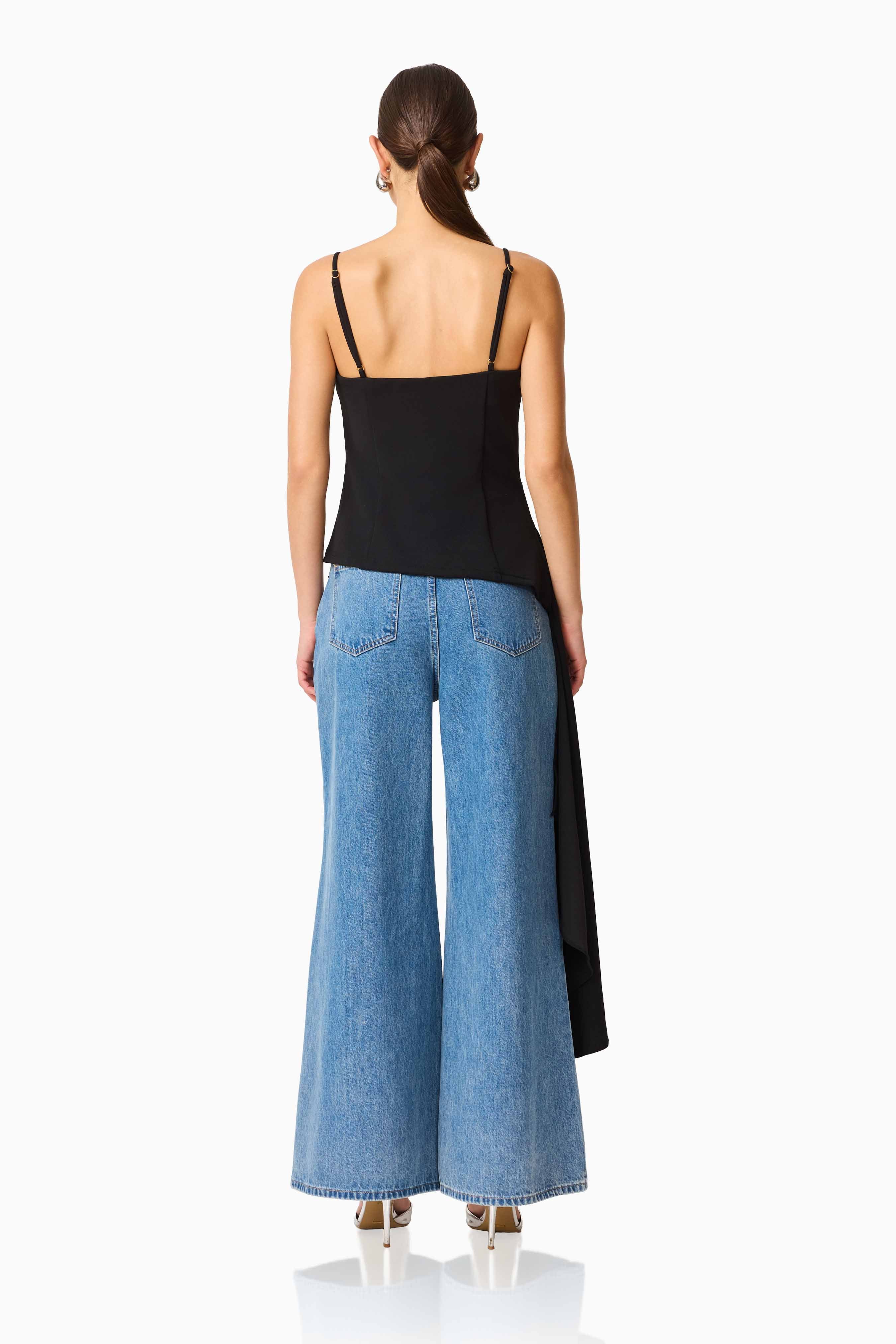 CURAAE Opaline Top in Black