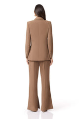 CURAAE Sandy Suit Blazer In Brown